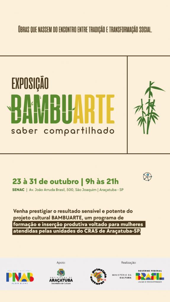 EXPOSIÇÃO BAMBUARTE - SABER COMPARTILHADO